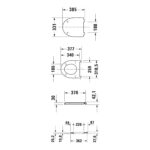 Duravit No.1 Soft Close Toilet Seat & Cover