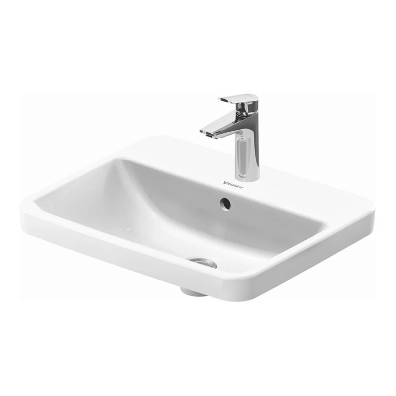 Duravit No.1 545mm Inset Vanity Basin 1 Taphole Duravit No.1 545mm Inset Vanity Basin 1 Taphole