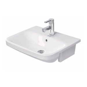 Duravit Durastyle 550mm 1 Taphole Semi-Recessed Basin