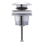 Duravit Push-Open Basin Waste Chrome