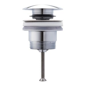 Duravit Push-Open Basin Waste Chrome