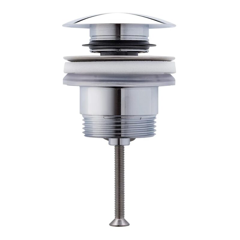 Duravit Push-Open Basin Waste Chrome
