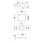 Duravit Starck 3 Soft Close Toilet Seat & Cover