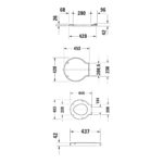 Duravit Starck 1 Soft Close Toilet Seat & Cover