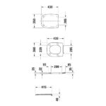 Duravit D-Code Standard Toilet Seat Seat & Cover