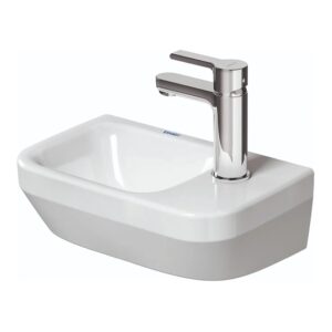Duravit No.1 360mm Cloakroom Basin 1 Right Taphole White