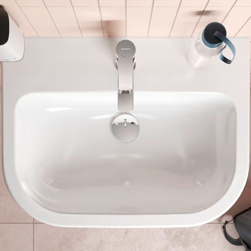 Duravit D-Code Medium Basin Mixer Tap with Pop-Up Waste