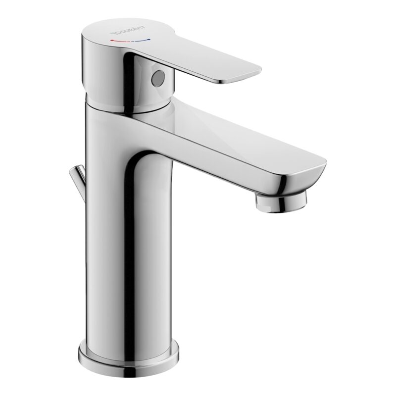 Duravit D-Code Medium Basin Mixer Tap with Pop-Up Waste