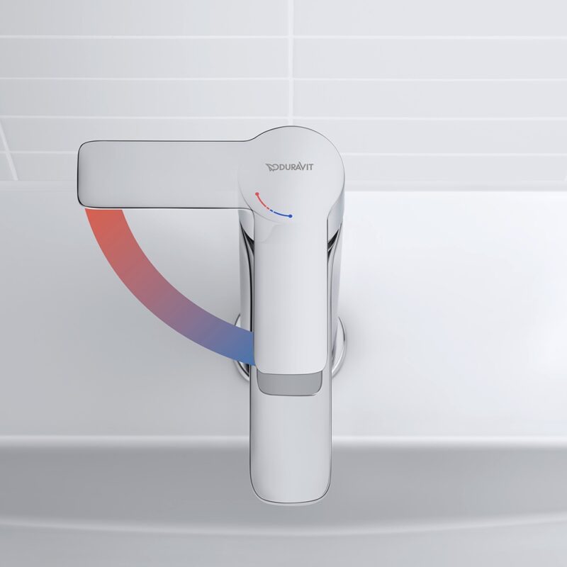 Duravit D-Code Medium Basin Mixer Tap