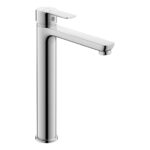 Duravit D-Code Large Chrome Single Lever Basin Mixer Tap
