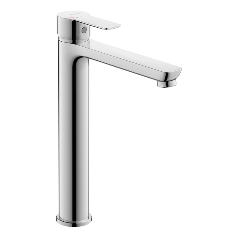 Duravit D-Code Large Chrome Single Lever Basin Mixer Tap