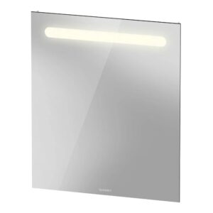 Duravit No.1 600 x 700mm Illuminated Mirror Matt White