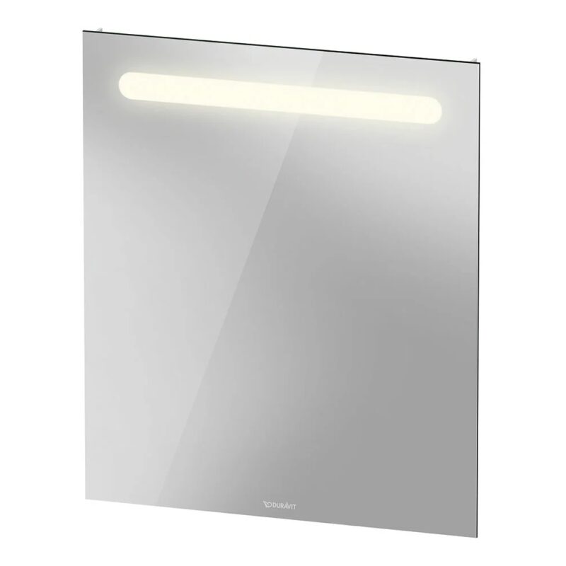 Duravit No.1 600 x 700mm Illuminated Mirror Matt White Duravit No.1 600 x 700mm Illuminated Mirror Matt White