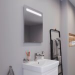 Duravit No.1 600 x 700mm Illuminated Mirror Matt White