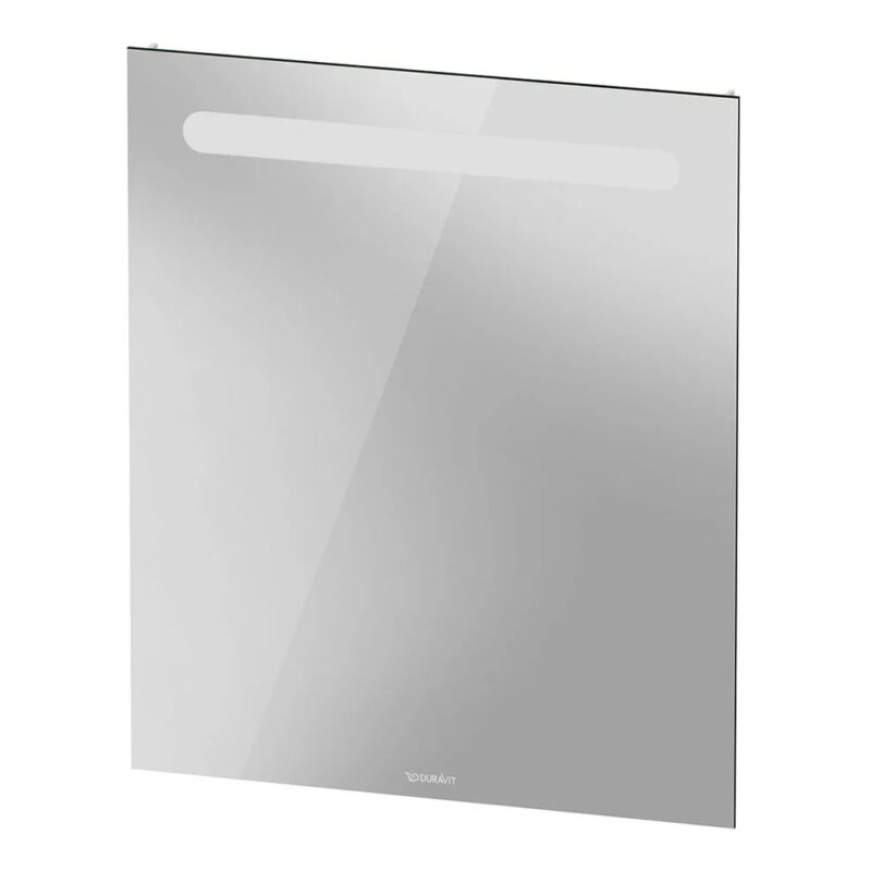 Duravit No.1 600 x 700mm Illuminated Mirror Matt White