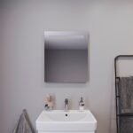Duravit No.1 600 x 700mm Illuminated Mirror Matt White