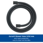 Duravit 1.25m Matt Black Shower Hose