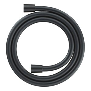 Duravit 1.8m Matt Black Shower Hose 1800mm