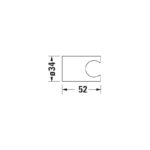 Duravit Hand Shower Holder