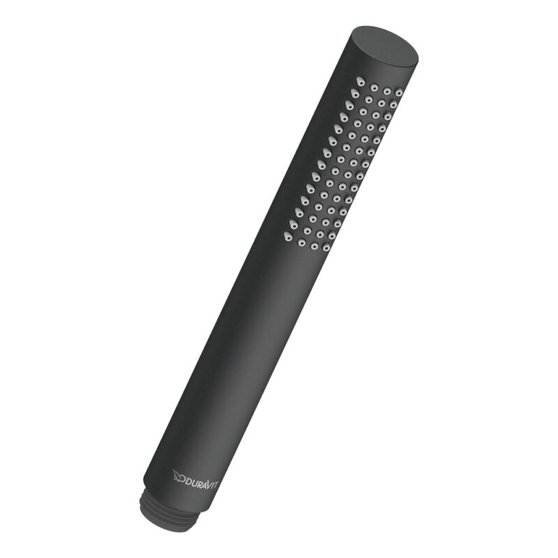 Duravit Matt Black Stick Hand Shower Round Duravit Matt Black Stick Hand Shower Round