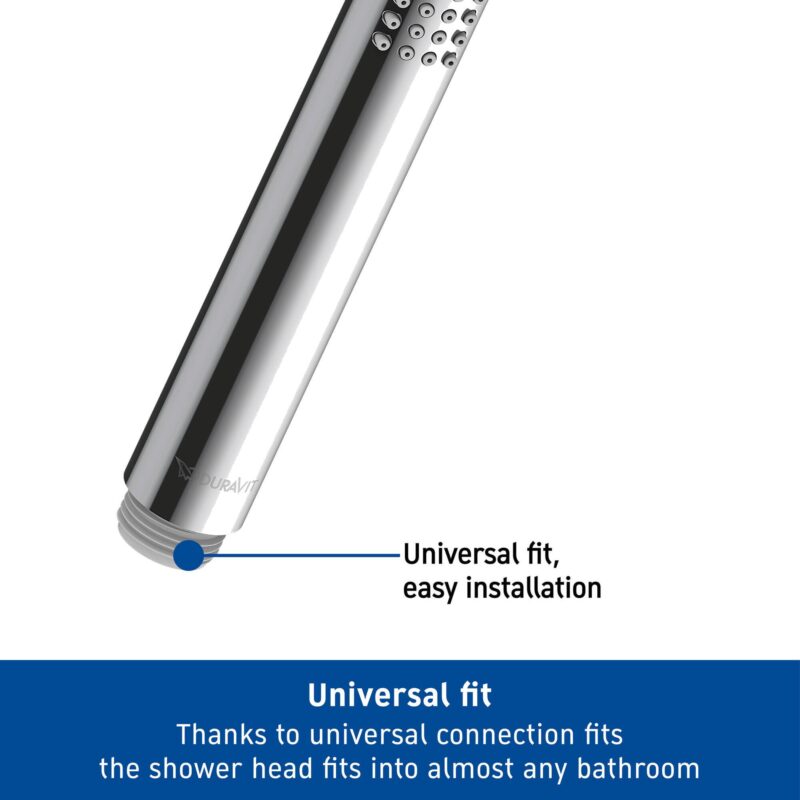Duravit Stick Hand Shower Round MinusFlow Chrome