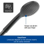 Duravit 110mm Matt Black Hand Shower 1 Jet