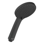 Duravit Matt Black 110mm Shower Handset with 3 Spray Patterns