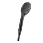 Duravit Matt Black 110mm Shower Handset with 3 Spray Patterns