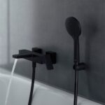 Duravit Matt Black 110mm Shower Handset with 3 Spray Patterns