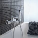 Duravit 110mm Shower Handset with 3 Spray Patterns Chrome