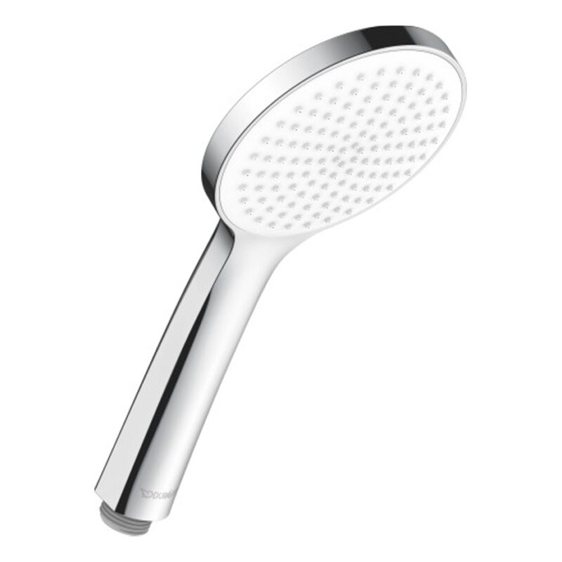 Duravit MinusFlow 110mm Hand Shower 1 Spray Chrome / White