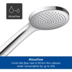 Duravit MinusFlow 1 Jet 110mm Chrome Hand Shower