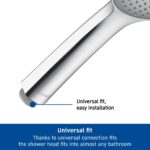 Duravit MinusFlow 1 Jet 110mm Chrome Hand Shower