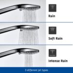 Duravit MinusFlow 110mm Hand Shower 3 Sprays Chrome/White