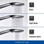 Duravit MinusFlow 110mm 3 Spray Hand Shower Chrome