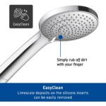 Duravit MinusFlow 110mm 3 Spray Hand Shower Chrome