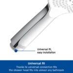 Duravit MinusFlow 120mm 3 Spray Hand Shower Chrome