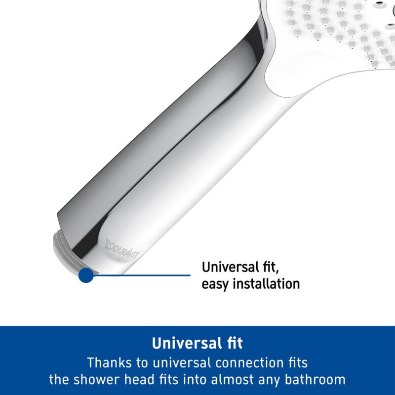 Duravit MinusFlow 120mm 3 Spray Hand Shower Chrome