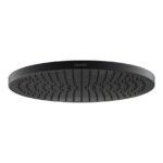 Duravit Round 230mm Matt Black Head Shower