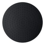 Duravit Round 230mm Matt Black Head Shower