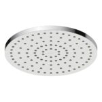 Duravit 250mm Round Head Shower Chrome / White