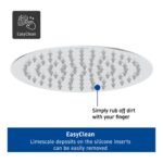 Duravit Chrome Round Head Shower 200mm