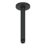 Duravit Matt Black Ceiling Shower Arm 200mm