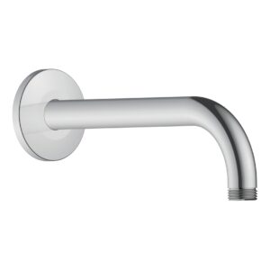 Duravit 210mm Round Wall Shower Arm Chrome