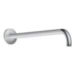 Duravit 410mm Round Wall Shower Arm Chrome