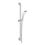 Duravit Slide Rail Kit with 700mm Rail & 1 Spray Hand Shower