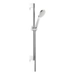 Duravit Slide Rail Kit with 700mm Rail & 1 Spray Hand Shower