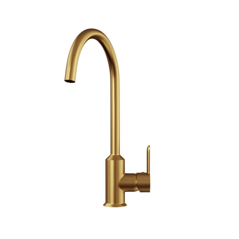 Ellsi Entice Kitchen Sink Mixer Tap Brushed Gold Ellsi Entice Kitchen Sink Mixer Tap Brushed Gold