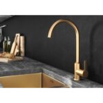 Ellsi Entice Kitchen Sink Mixer Tap Brushed Gold
