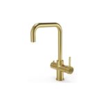 Ellsi 3 in 1 Hot Water Kitchen Sink Mixer Tap Brushed Brass